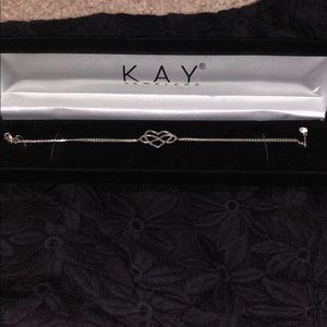 Infinity heart bracelet